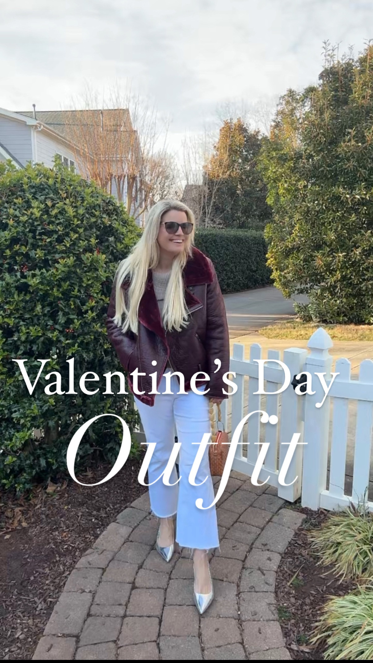 Everything here is true to size except the denim - recommend sizing down 1-2 sizes 
 ❤️ I’d rather go out to lunch because I’m exhausted by 8PM and ready for Netflix and chill. Anyone else?

I love this jacket to add a pop of fun to my look and I have had an off the shoulder sweater on my list for a while so this one was perfect for Valentine’s Day 💕 Both of these are true to size and gifted from @commense.official 
Use code beckyfkeller_12

This denim is such a favorite and I love the frayed hem. Make sure to read the sizing info in my LTK shop. And silver shoes and to add more fun to the look. 


 🎀You can find all my looks on @shop.ltk 
🎀What I Share - cute, comfortable clothes to help you feel confident in your everyday style

On this account you’ll find tips for styling- Mom style, casual style, winter outfits, cozy loungewear travel outfits, work wear, winter capsules ,mom outfits, neutral fashion,vacation outfits, dresses, trench coats, rainy day style,White jeans, wide leg jeans, baggy jeans, jeans, denim, French style, wedding guest dresses, date night outfit, mesh shoes, summer dresses, fall denim , black dresses, Amazon dresses, Amazon finds, matching sets, sneakers, linen dresses, linen outfits, vacation dresses, target hauls

#LTKFindsUnder100 #LTKSeasonal #LTKFindsUnder50