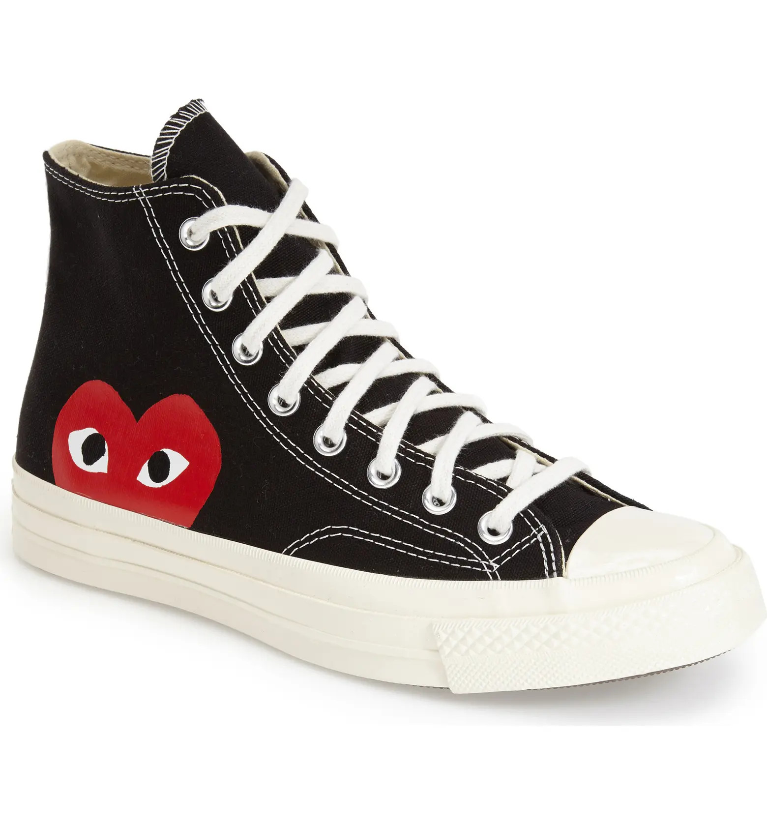 Comme des Garçons PLAY x Converse Chuck Taylor® Hidden Heart High Top Sneaker | Nordstrom | Nordstrom