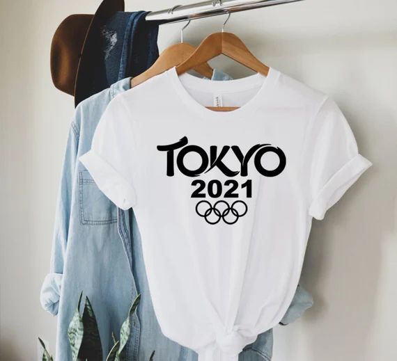 TOKYO 2021 | Olympic Games TShirt | Sport TShirt | Olympics 2021 | Olympic Rings Tee | Vintage Ol... | Etsy (US)