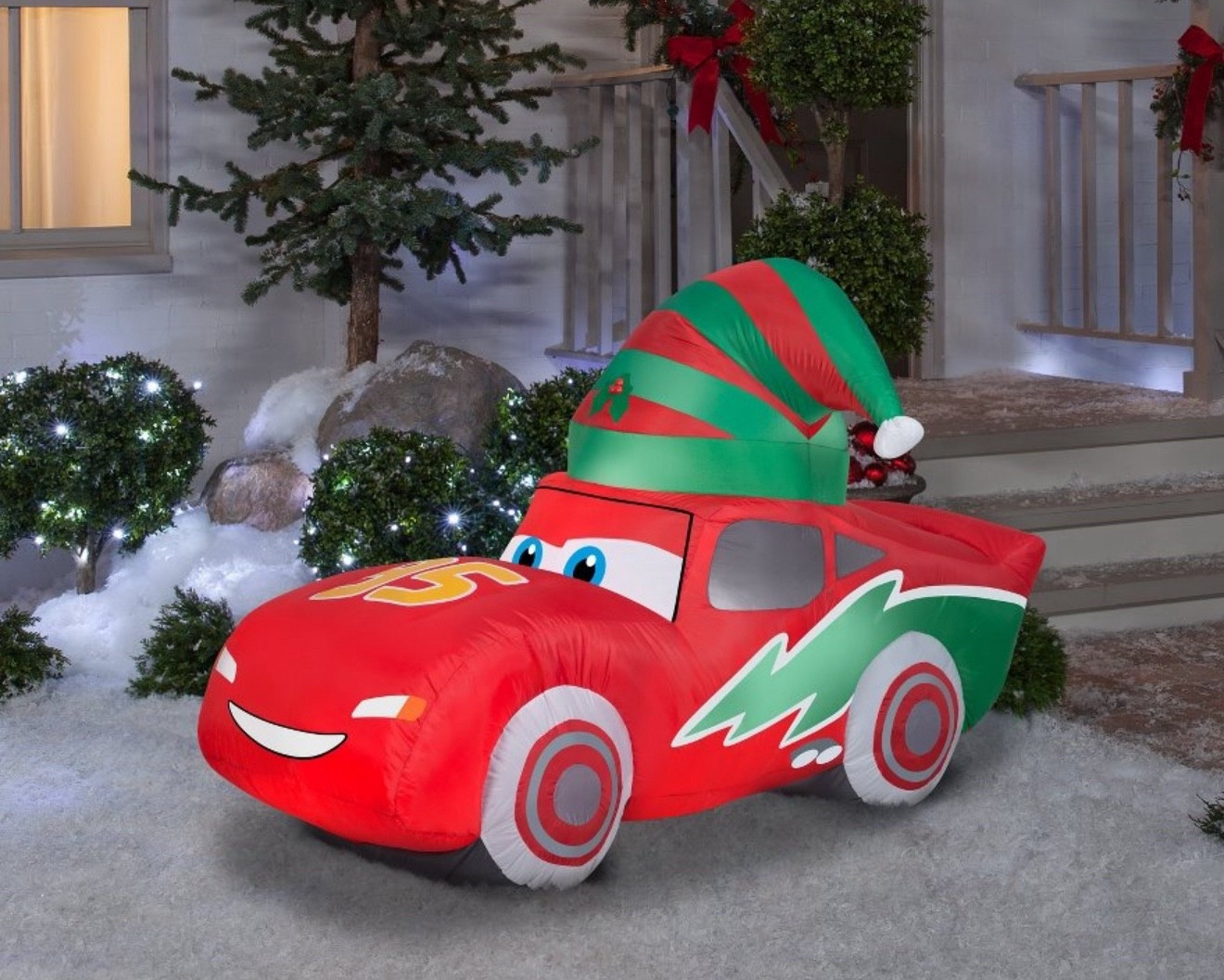 Christmas Lightning McQueen Yard Inflatable 

#LTKFamily #LTKFindsUnder100 #LTKSeasonal
