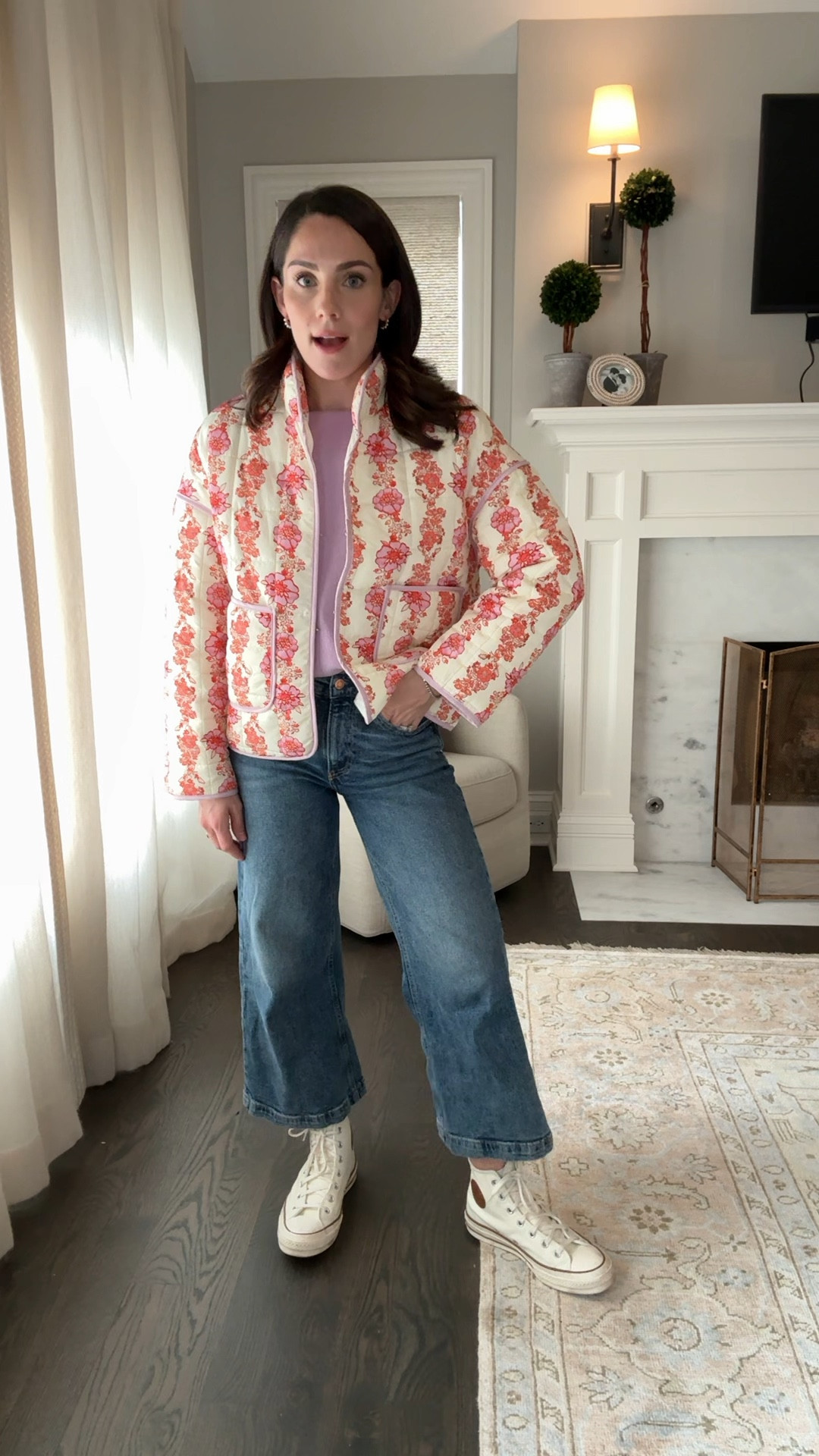 This adorable quilted floral jacket is $25 and the only jacket you need for spring!!

Free people dupe // floral jacket // quilted jacket // spring style // spring jacket // spring outfit // Amazon find

#LTKSeasonal #LTKstyletip #LTKshoecrush