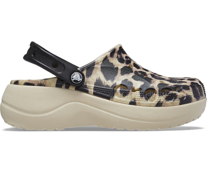 Baya Platform Animal Print Clog | Crocs (US)