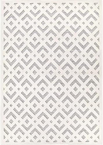 Simply Southern Cottage Covington Area Rug, 9' x 12', Blue | Amazon (US)