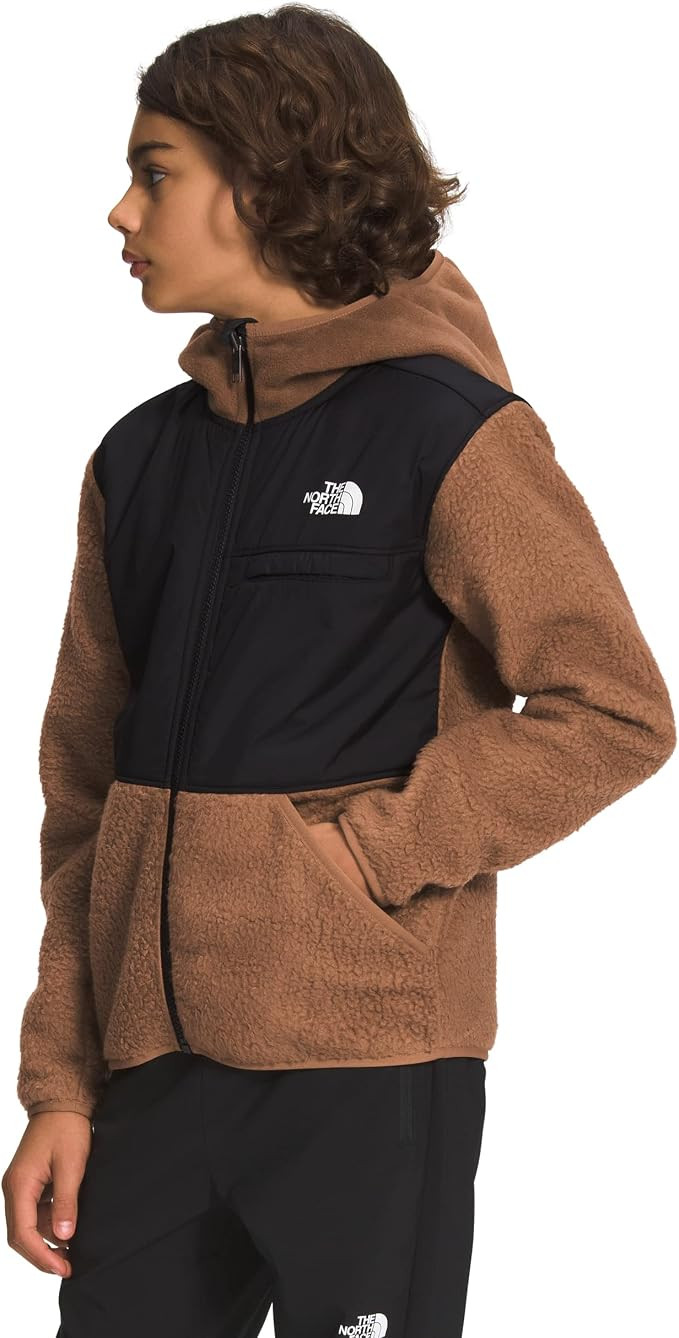 THE NORTH FACE Boys' Forrest Full Zip Fleece Hooded Jacket | Amazon (US)