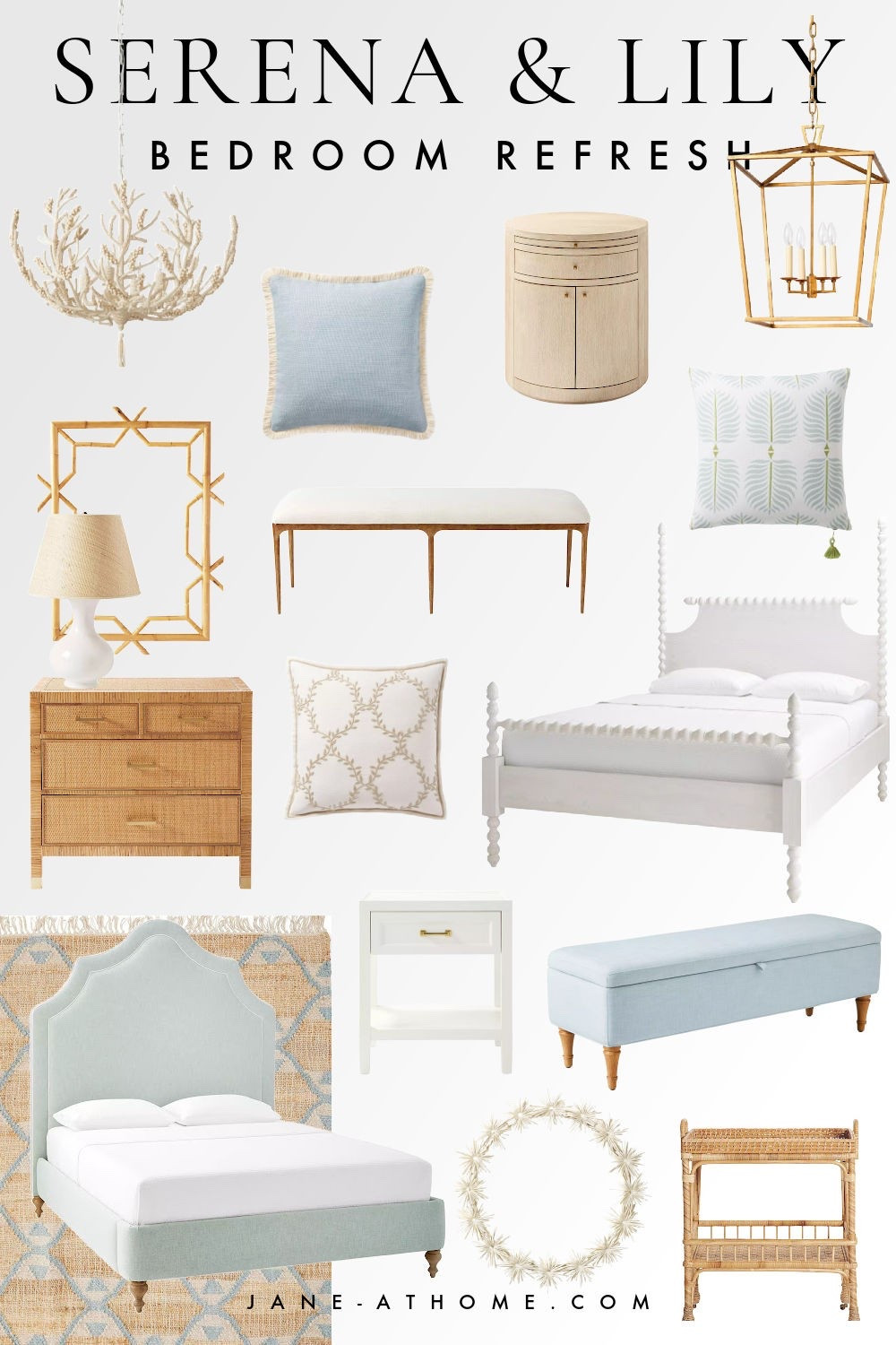 The Serena & Lily bedroom sale ends today, with special pricing on their beautiful beds, nightstands, dressers, rugs, lighting, bedding, pillows, mirrors, benches, and more!

#LTKSaleAlert #LTKHome #LTKSeasonal