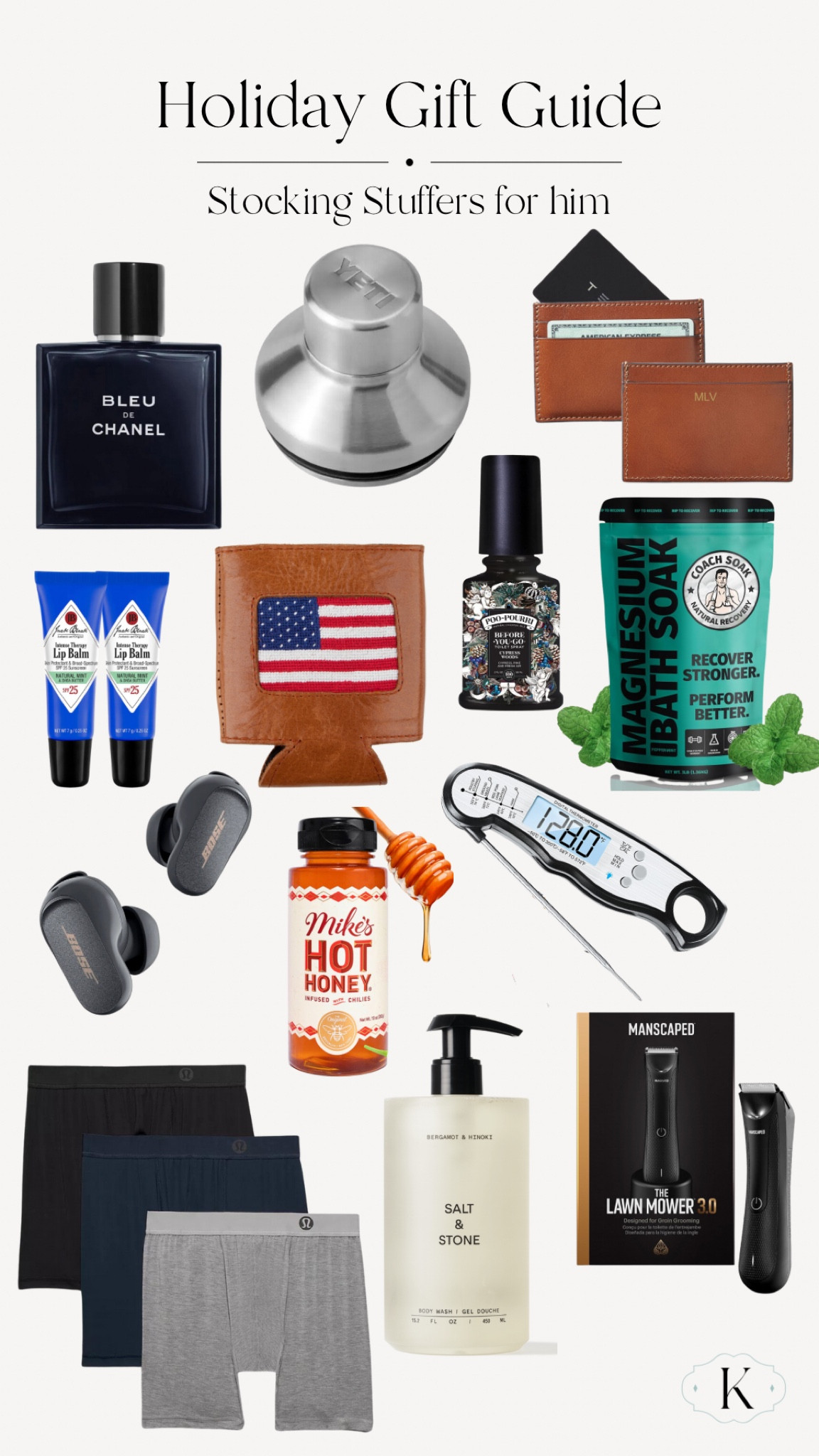 Stocking stuffers for men

#LTKSeasonal #LTKHoliday #LTKGiftGuide