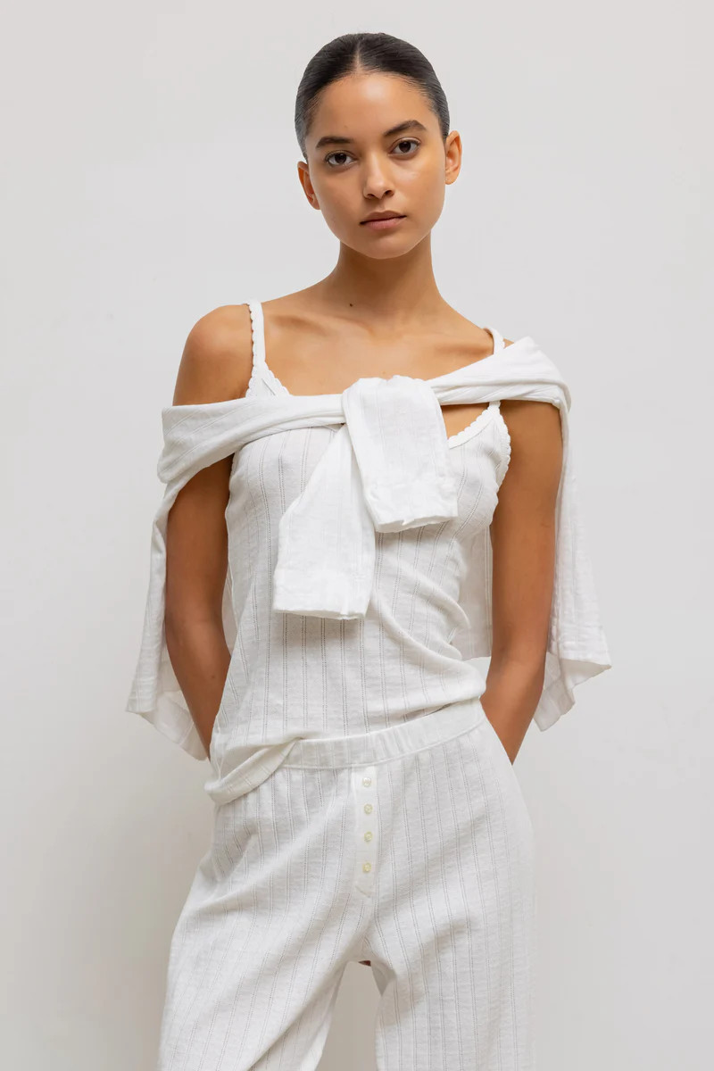 Pointelle Tank | LESET