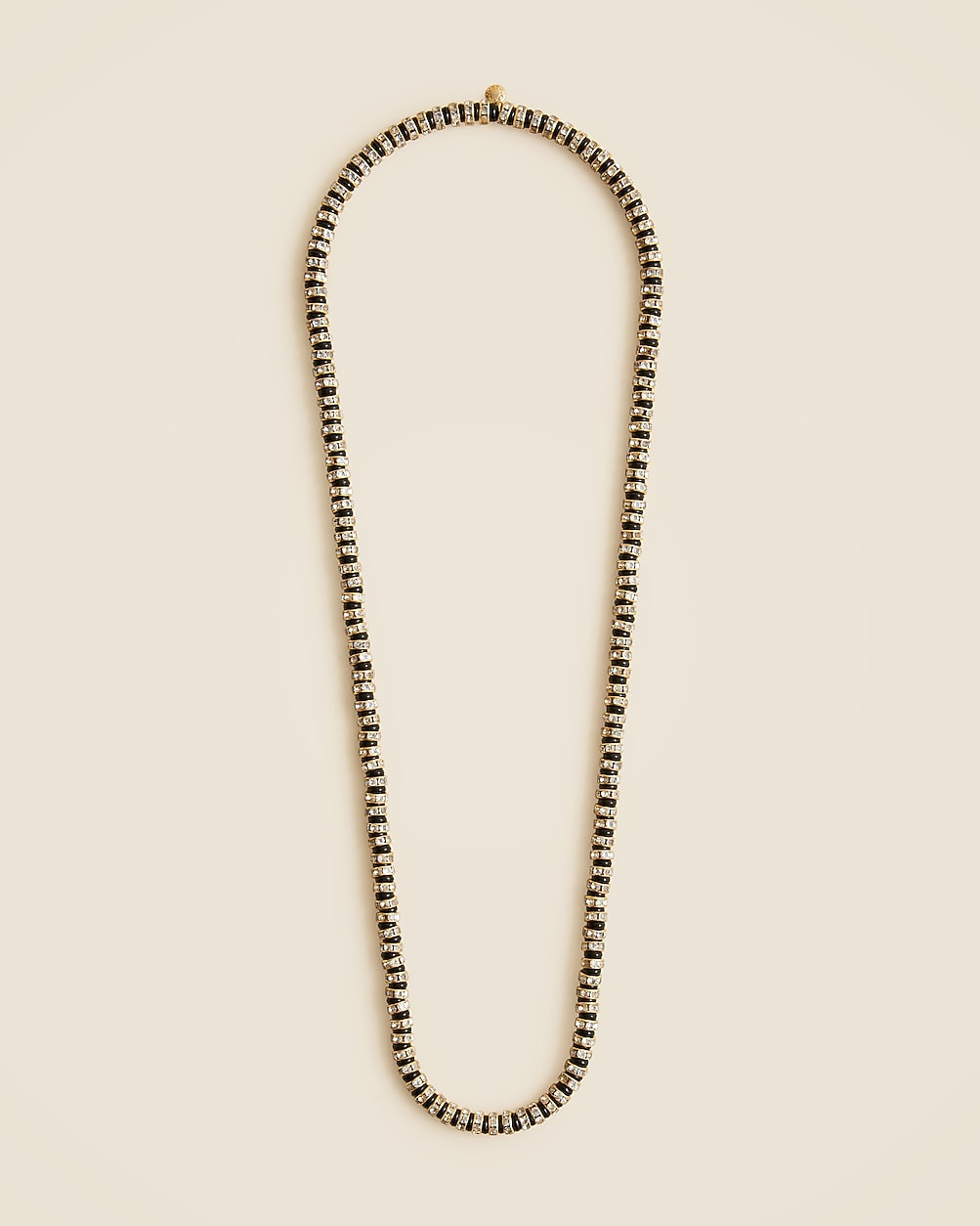 Striped crystal necklace | J. Crew US
