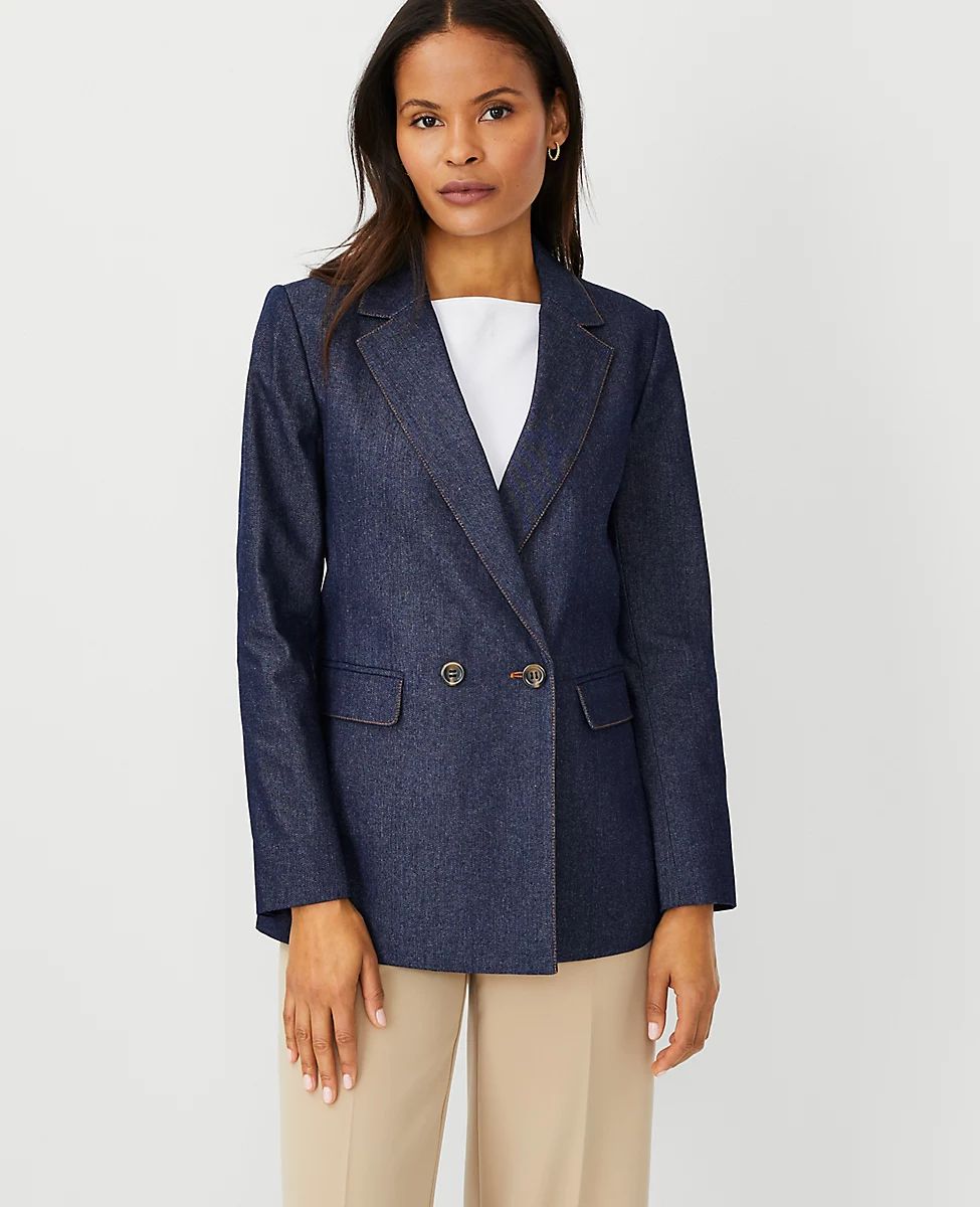 The Long Double Breasted Blazer | Ann Taylor (US)