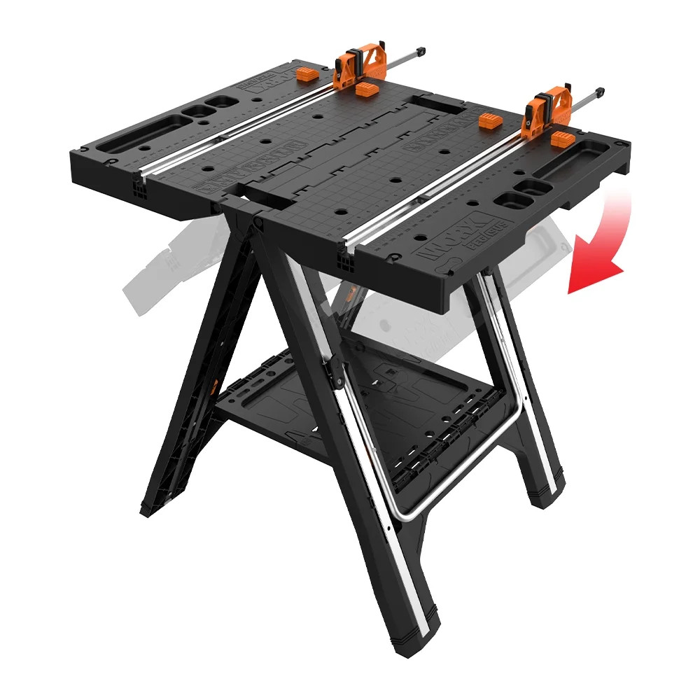 Worx WX051 Pegasus Folding Work Table & Sawhorse | Walmart (US)