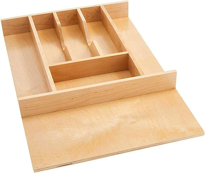 Rev-A-Shelf Trim-to-Fit Silverware Drawer Organizer For Kitchen Utensil Cutlery Cabinet Storage, ... | Amazon (US)
