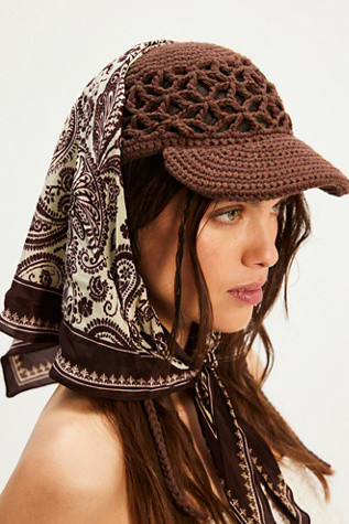 Silvie Crochet Baseball Hat | Free People (Global - UK&FR Excluded)