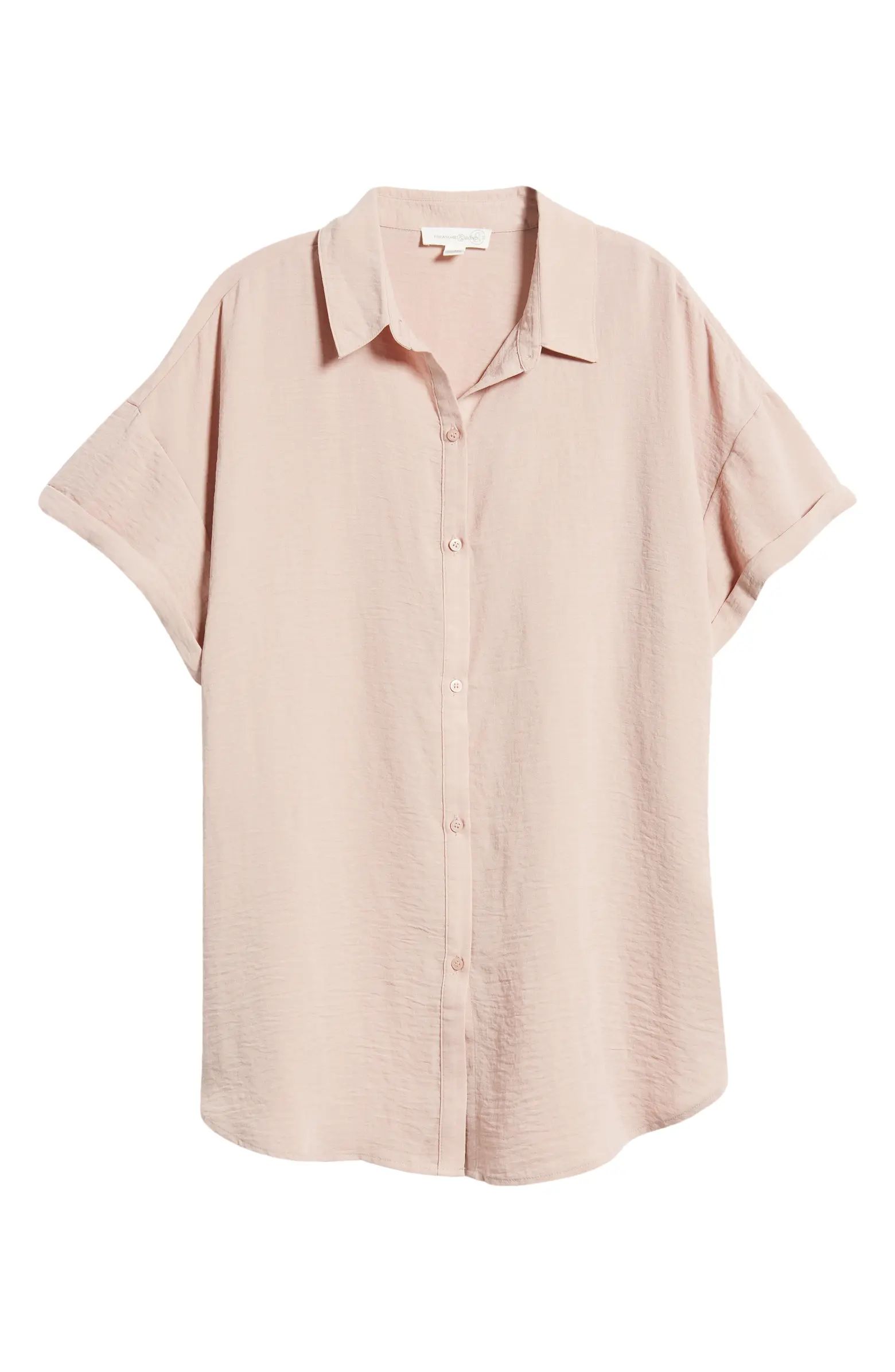 Oversize Short Sleeve Tunic | Nordstrom