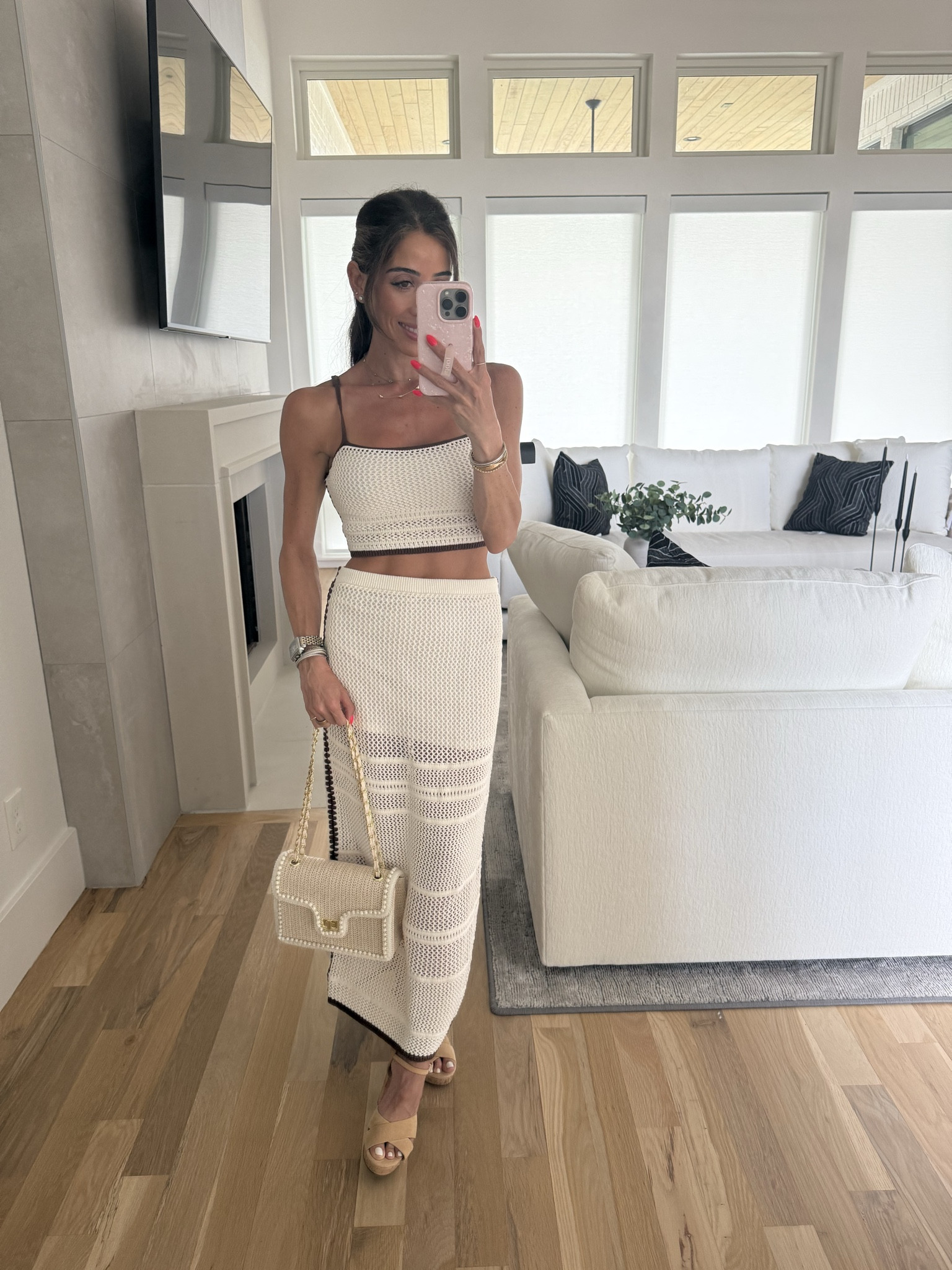 Love this crochet skirt set vacation outfit resort look 

#LTKSaleAlert #LTKPetite