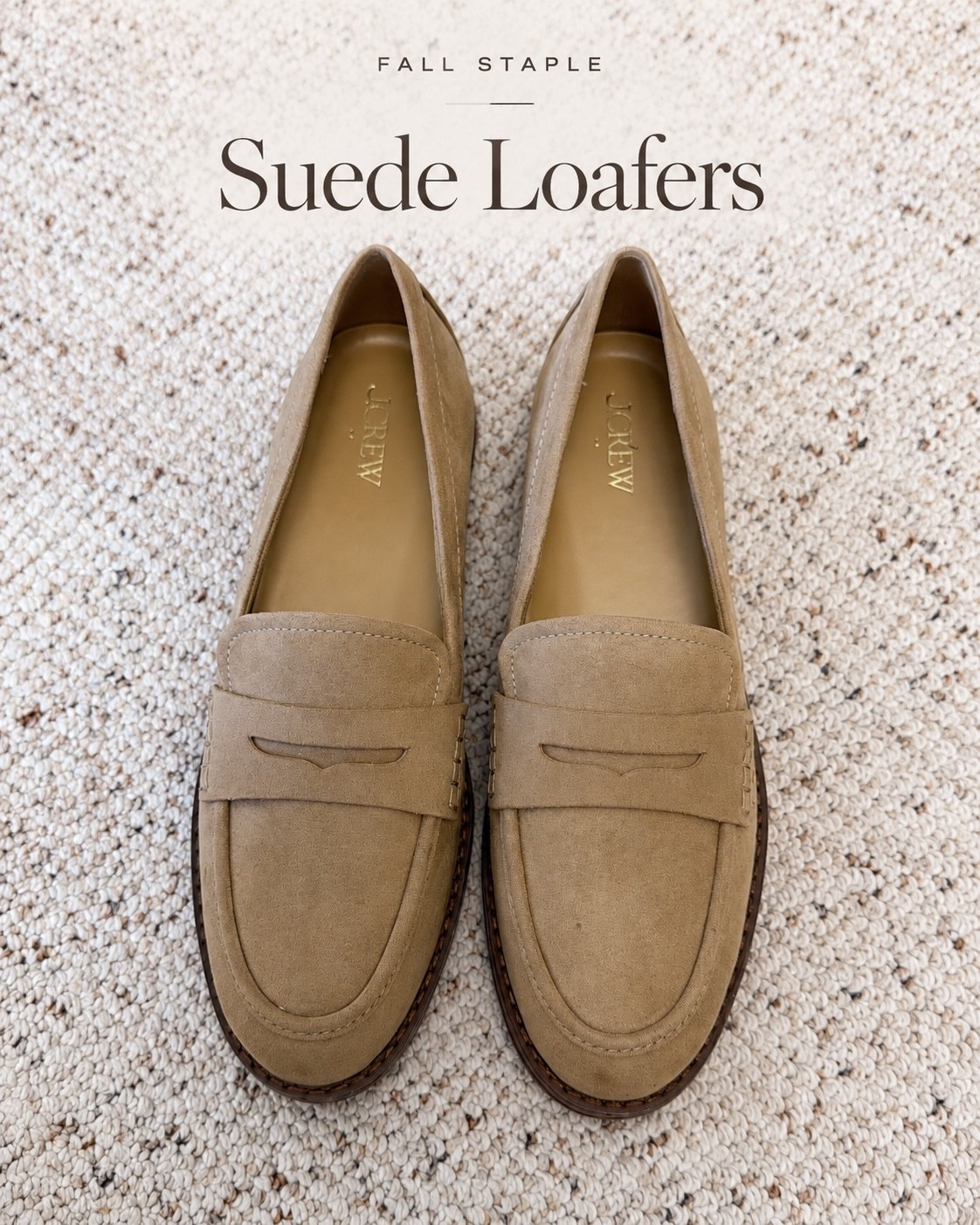 Fall staples: suede loafers

#LTKSeasonal #LTKOver40