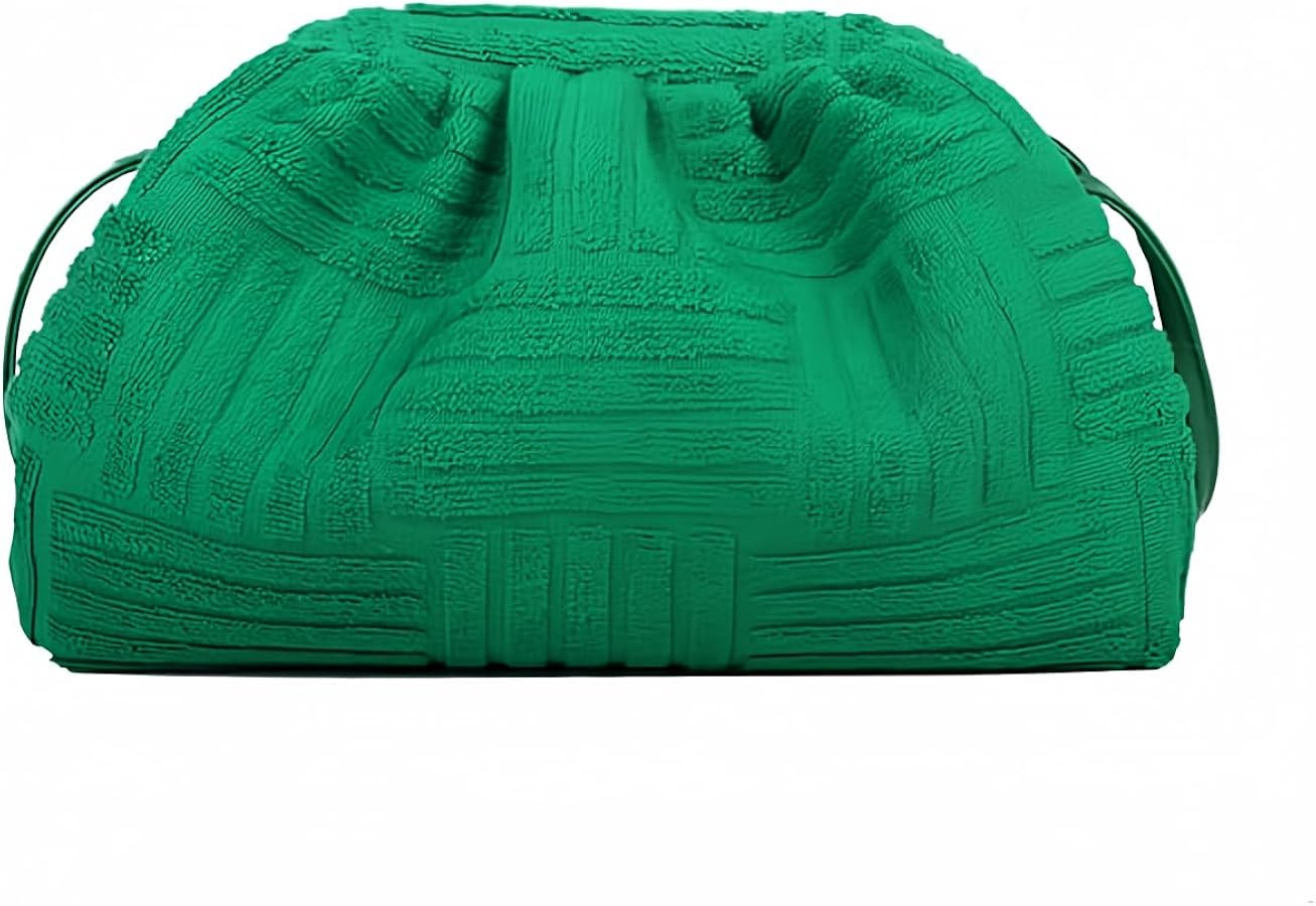 Women's Soft Cloud Bag - Fashion Dumpling One-shoulder Tote - Pleated Pouch Y2K Tote | Amazon (US)