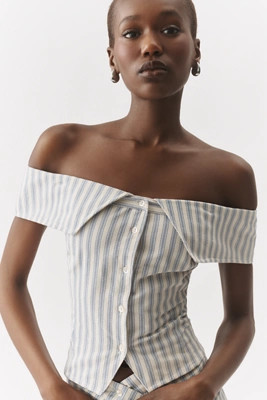 Muse Assembly Hazel Off-The-Shoulder Top | Anthropologie (US)
