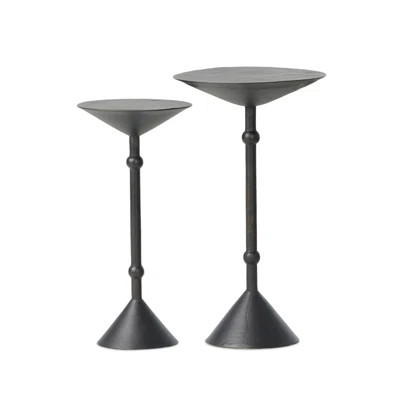Printa Nesting End Tables-Black Antique | Wayfair North America