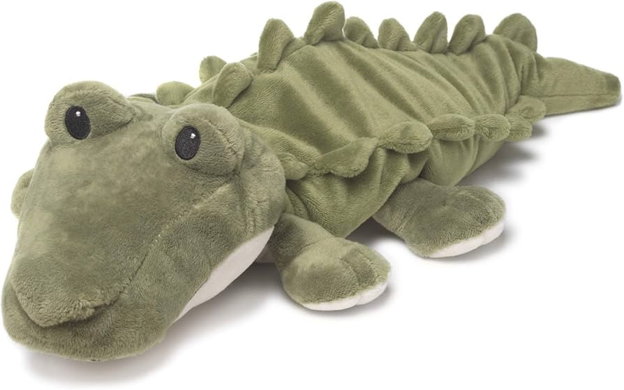 Alligator Warmies - Cozy Plush Heatable Lavender Scented Stuffed Animal Green | Amazon (US)