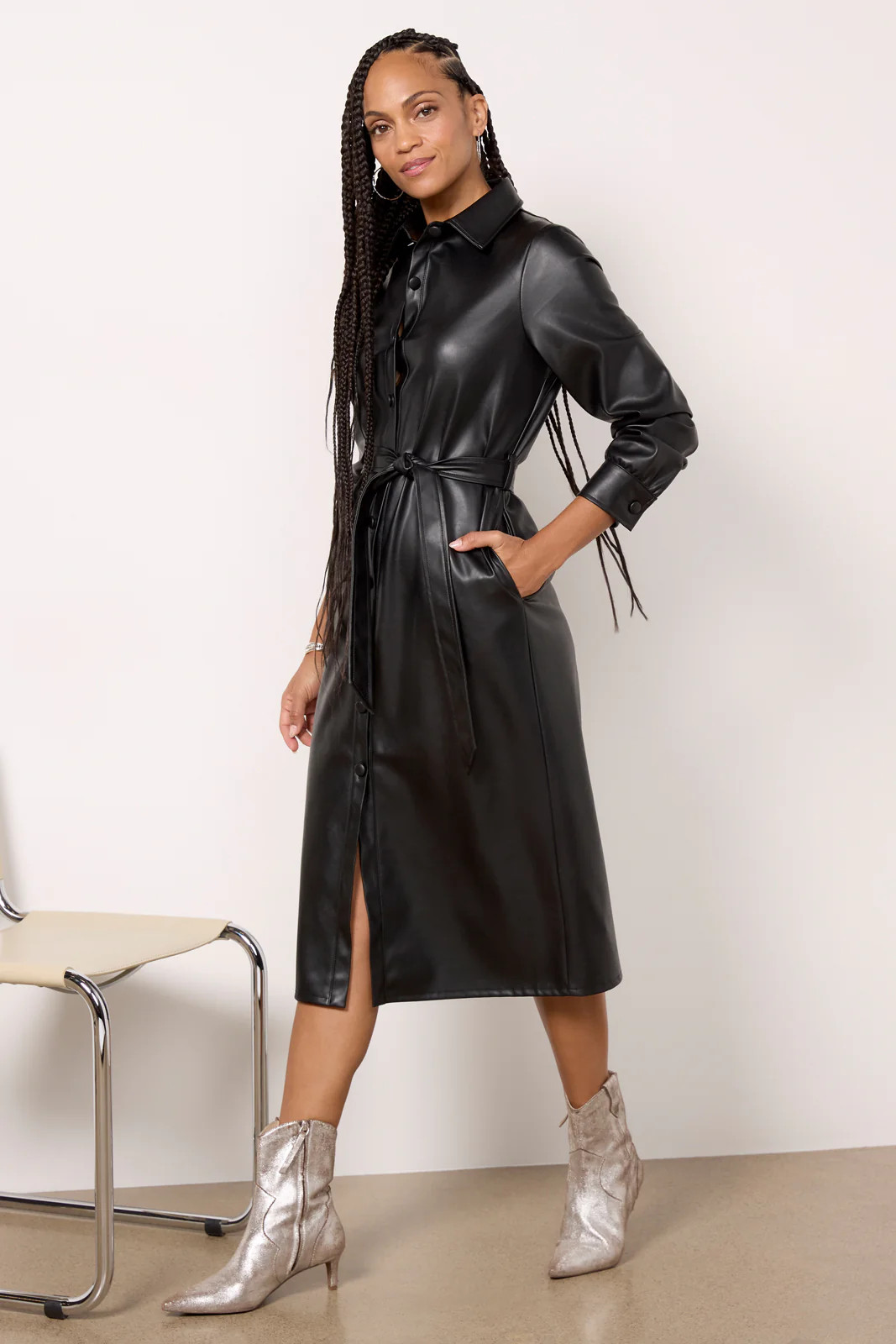 Inez Vegan Dress | Evereve