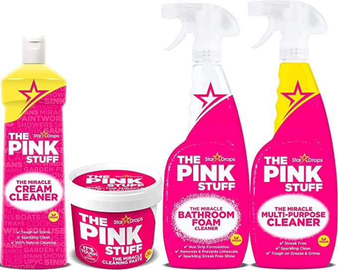 Stardrops-The Pink Stuff-Ultimate Bundle-The Miracle Cleaning Paste,Multi-Purpose Spray,Cream Cle... | Amazon (US)