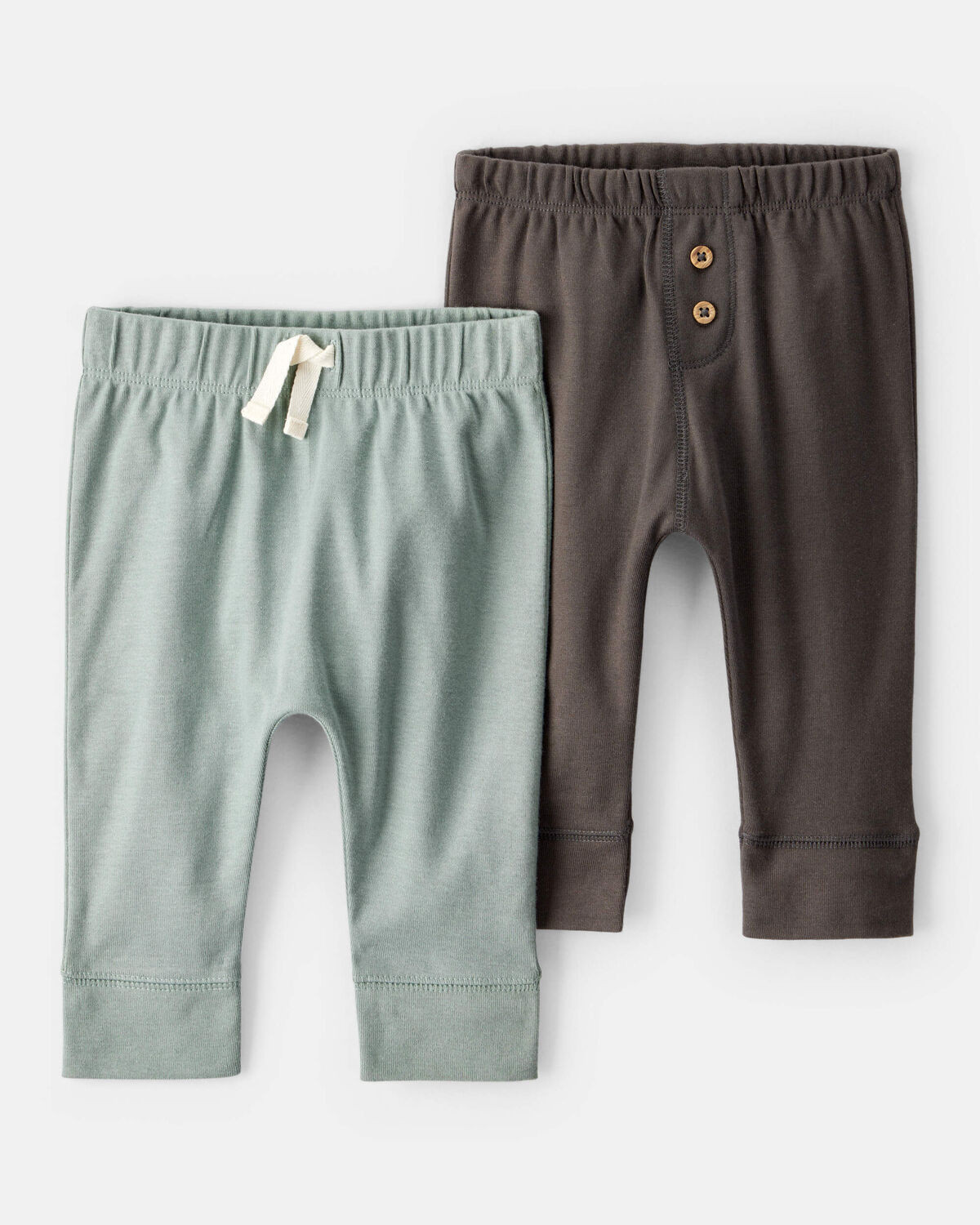Baby 2-Pack Pull-On Cotton Pants - Carter's | Carter's | Carter's