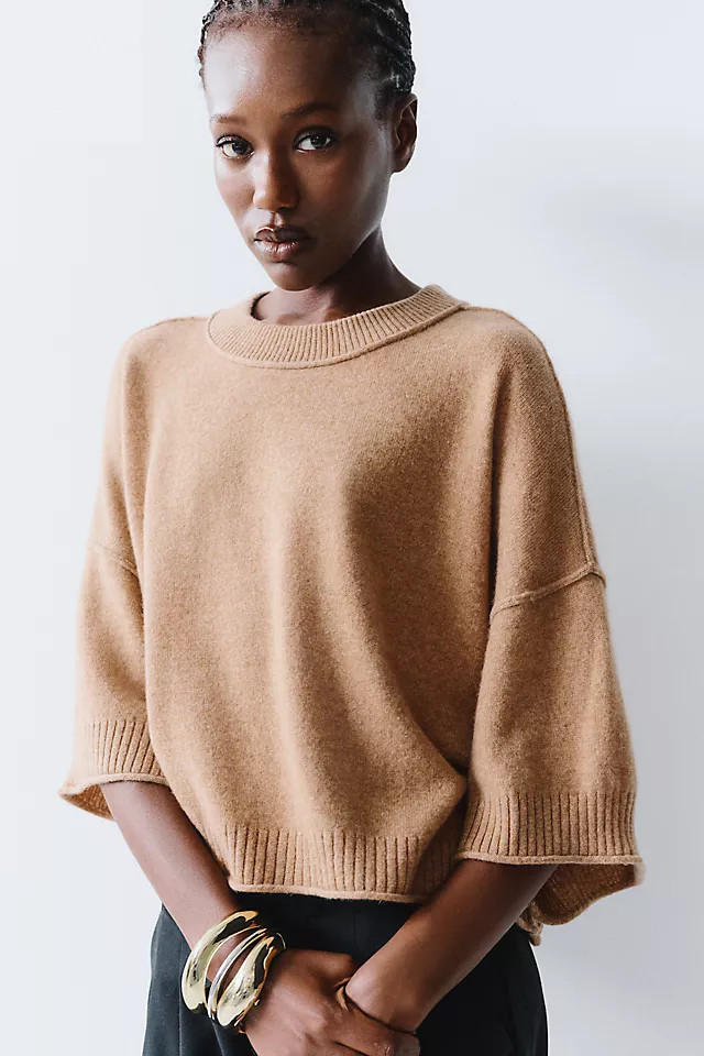 Goldie 100% Cashmere Sweater | Anthropologie (US)