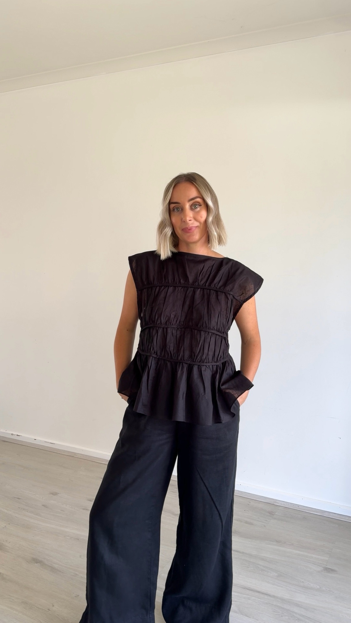 Wearing -
Top - Dissh
Linen trousers - Dissh
Sandals - Zara (similar linked) 

#LTKsummer #LTKstyletip #LTKaustralia