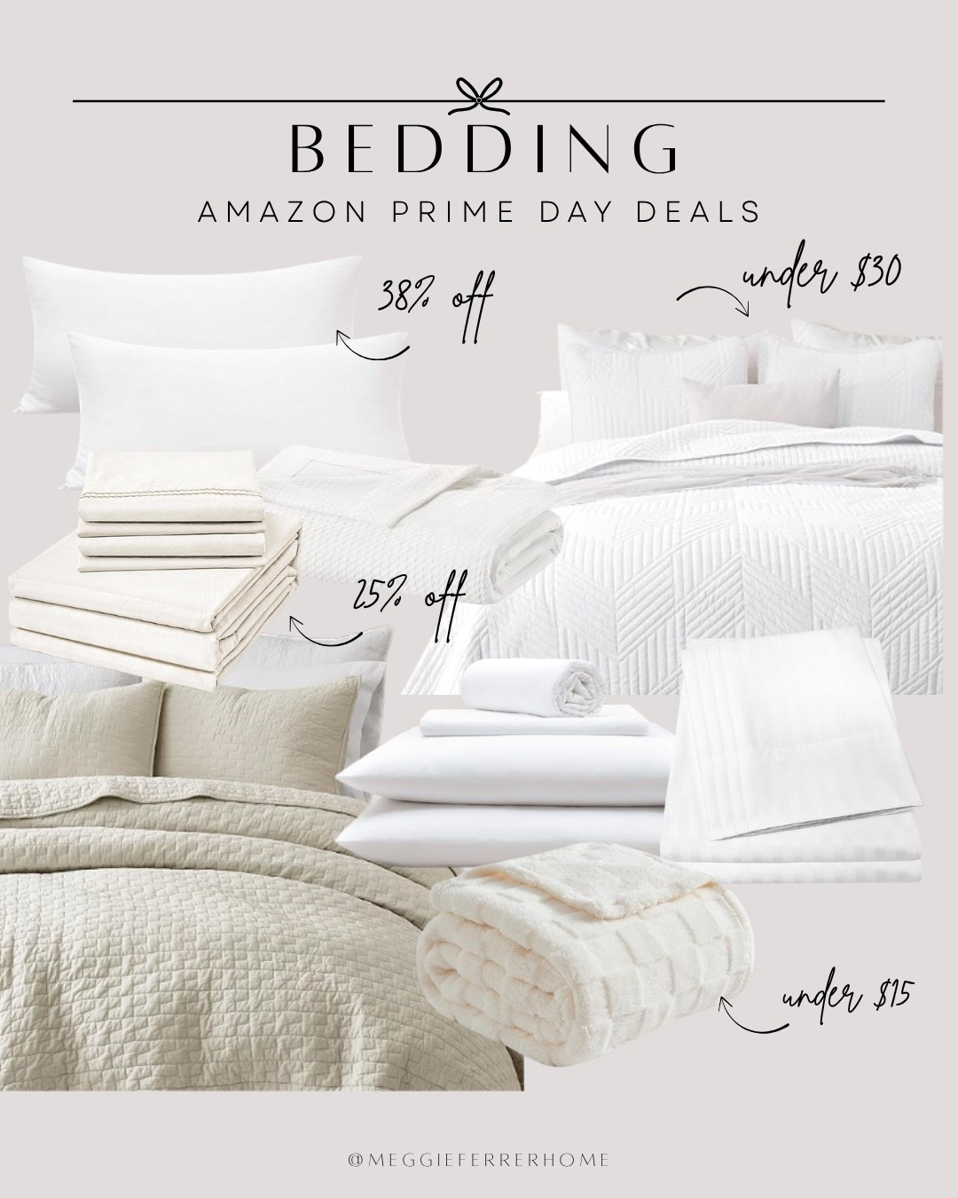 Get your new bedding this week with Amazon Prime Day Deals! Every item here is on sale! Get yours today and update your bedding to absolute comfort!🤍

#amazonprimeday #bedding #comfort #amazonbedding #amazonsale

#LTKHome #LTKSaleAlert