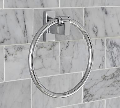 Hewitt Towel Ring | Pottery Barn (US)