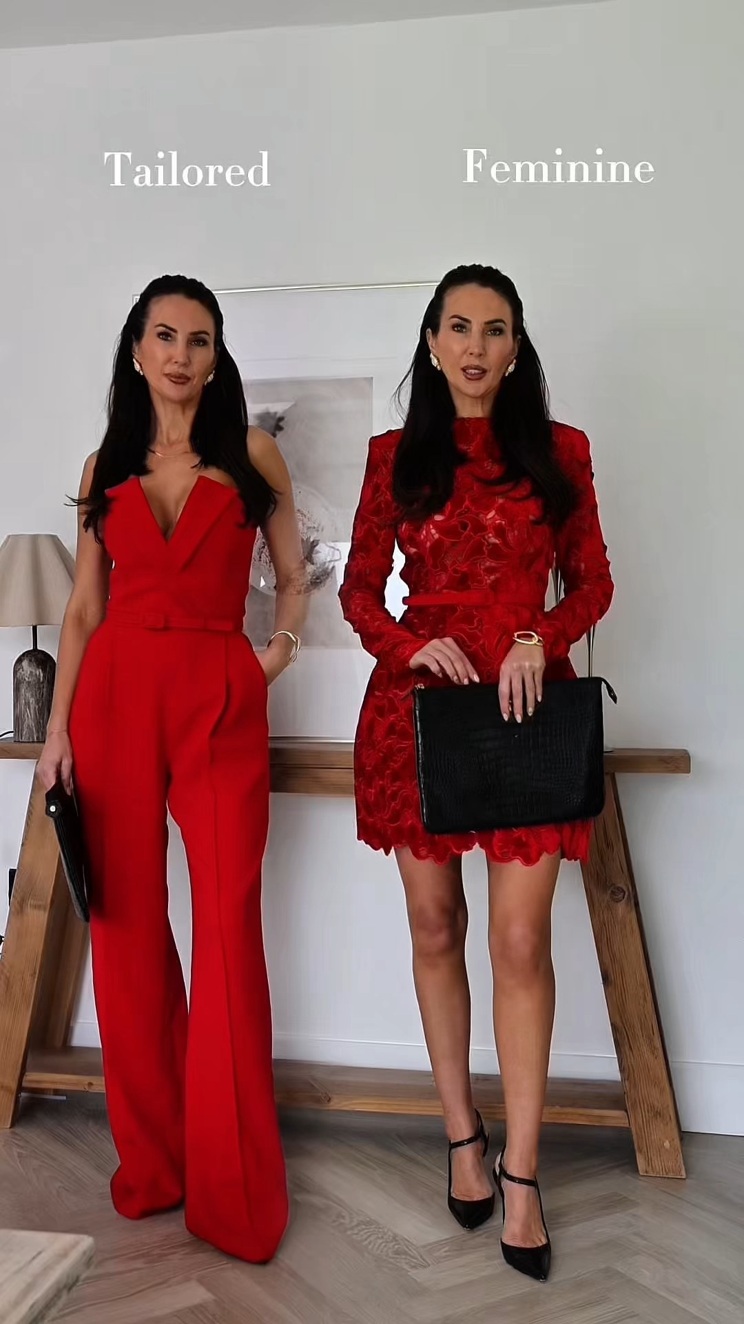 Christmas party outfits tailored and feminine

Party dress, party jumpsuit, red jumpsuit, red dress, black dress, black jumpsuit, party wear festive wear festive outfit, Christmas party outfits, elegant outfits, classy outfits, pearl dress party wear

#LTKfestive #LTKwinter