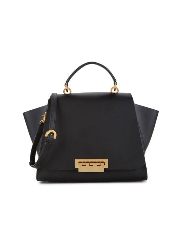 ZAC Zac Posen Core Eatha Iconic Leather Top Handle Bag on SALE | Saks OFF 5TH | Saks Fifth Avenue OFF 5TH