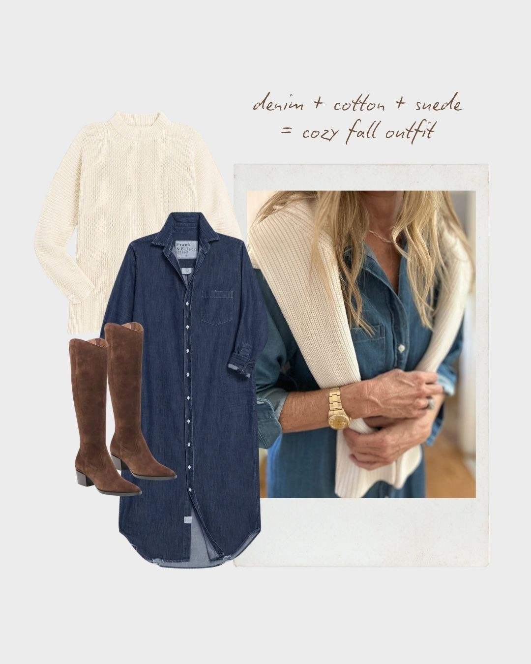 Go-to fall outfit. 🤎

#LTKStyleTip #LTKSeasonal #LTKShoeCrush