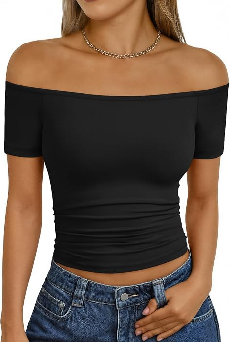 Trendy Queen Summer Off The Shoulder Tops for Women Going Out | Amazon (US)