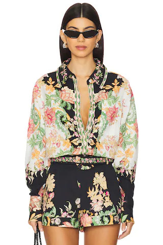 Oversized Shirt With Hand Crafted Buttons
                    
                    HEMANT AND NAN... | Revolve Clothing (Global)