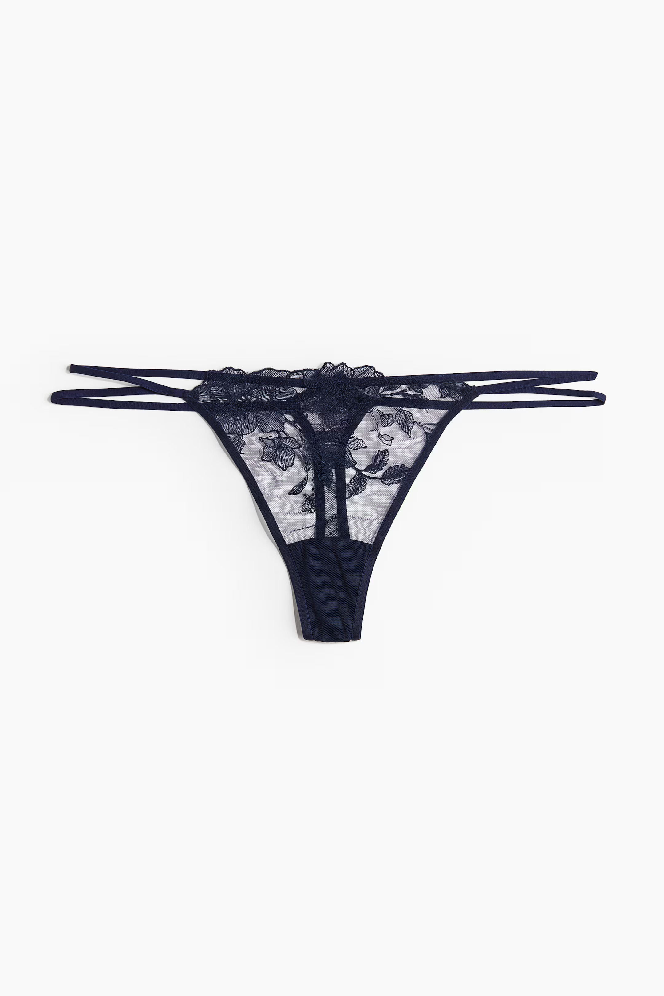 Embroidered Thong Briefs | H&M (US + CA)