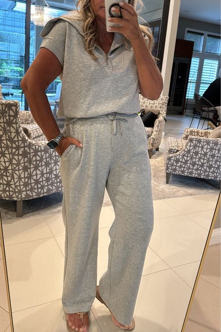 Love those cozy, comfy two-piece set from Amazon! Loungewear. Casual wear. Spring outfit.

#LTKFindsUnder50 #LTKOver40 #LTKTravel