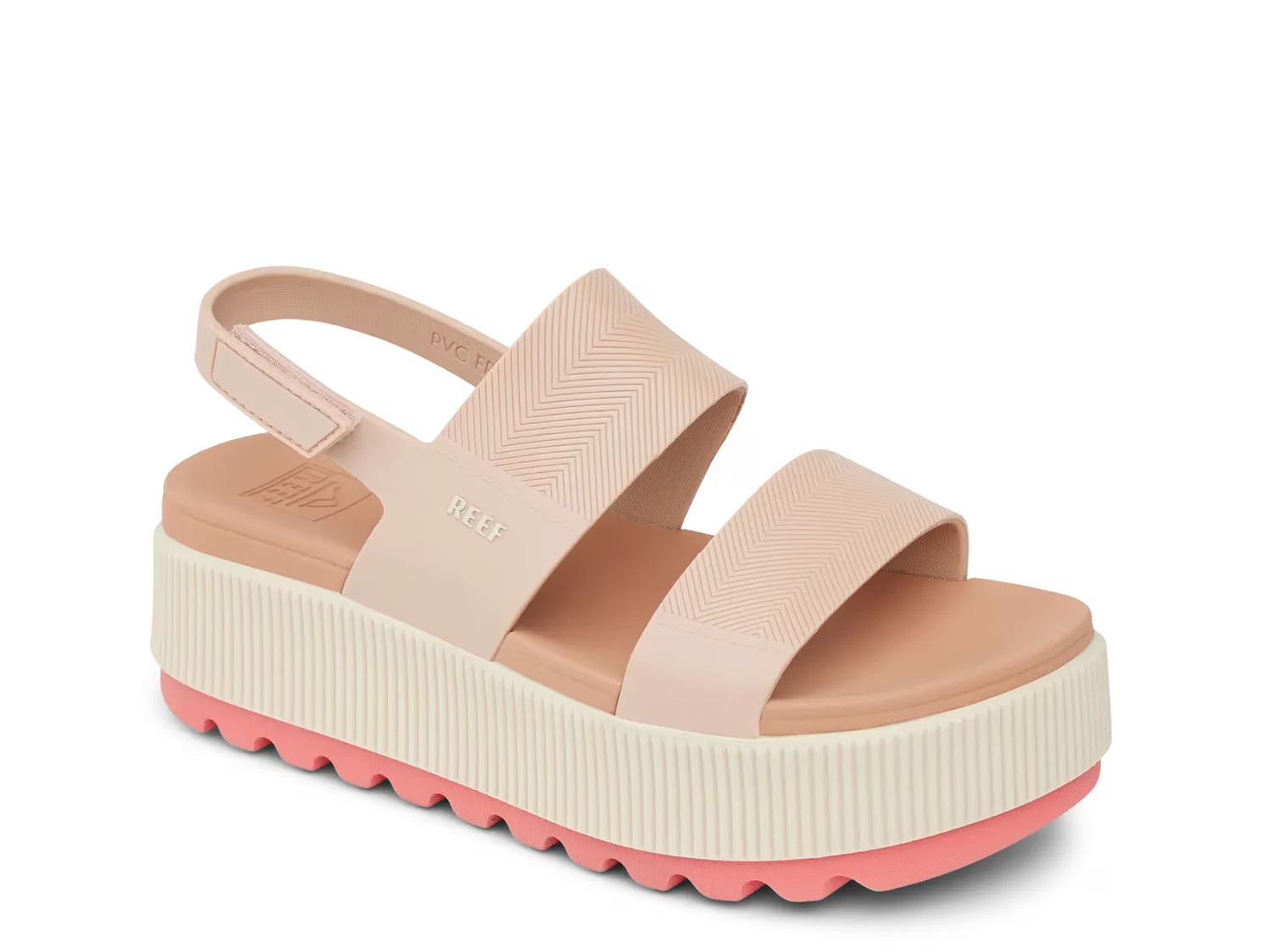 Reef Water Vista Higher Platform Sandal | Women's | Blush | Size 9 | Sandals | Lug | Slingback | DSW