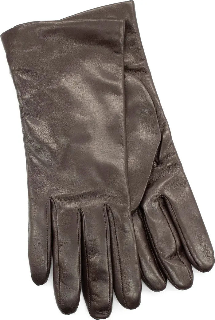 Silk Lined Leather Gloves | Nordstrom Rack