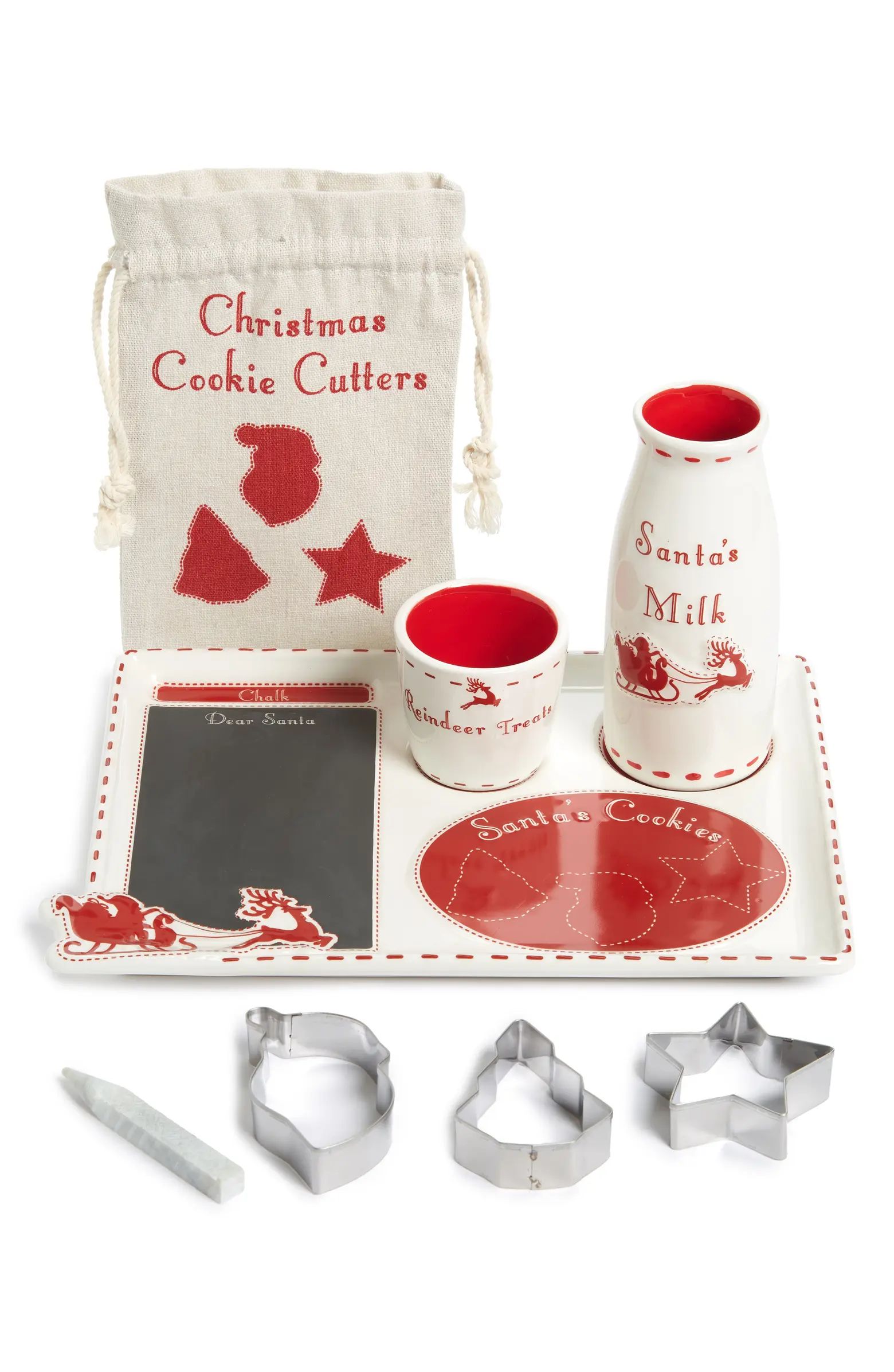 Santa's Milk & Cookies Set | Nordstrom