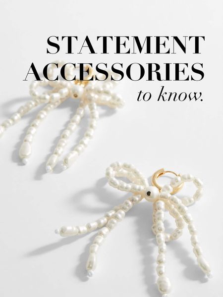 Bows made of pearls… nailing two trending aesthetics in one 🦪🎀
Mango pearl bow earrings | Statement earrings | Cream evening earrings | Wedding outfits | Wedding guest outfit ideas | Oversized earrings 

#LTKFind #LTKU #LTKwedding