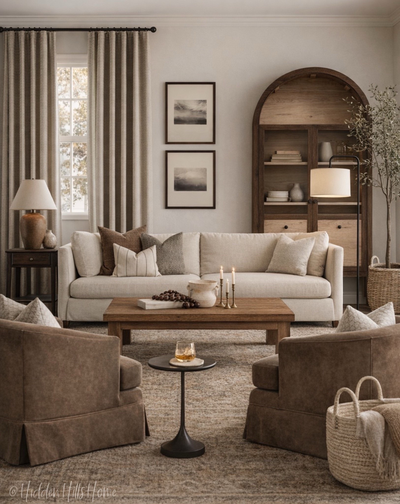 Cozy living room decor mood board! Living room design, sofa, home decor ideas, living room rug, coffee table #sofa

#LTKSeasonal #LTKSaleAlert #LTKHome