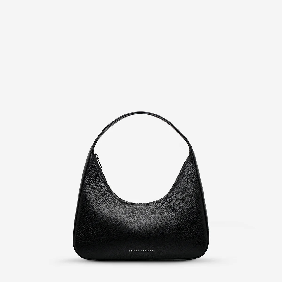 Aurora Women's Black Leather Bag | Status Anxiety® | Status Anxiety 