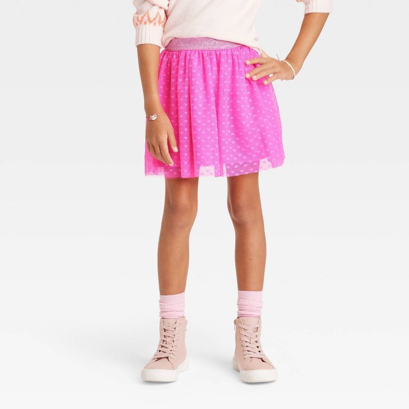 Girls' Valentine's Day Tutu Skirt - Cat & Jack™ Pink | Target