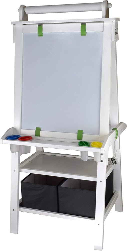 3-in-1 Art Easel by Little Partners 2-Sided A-Frame Art Easel with Chalk Board, Dry Erase, Storag... | Amazon (US)