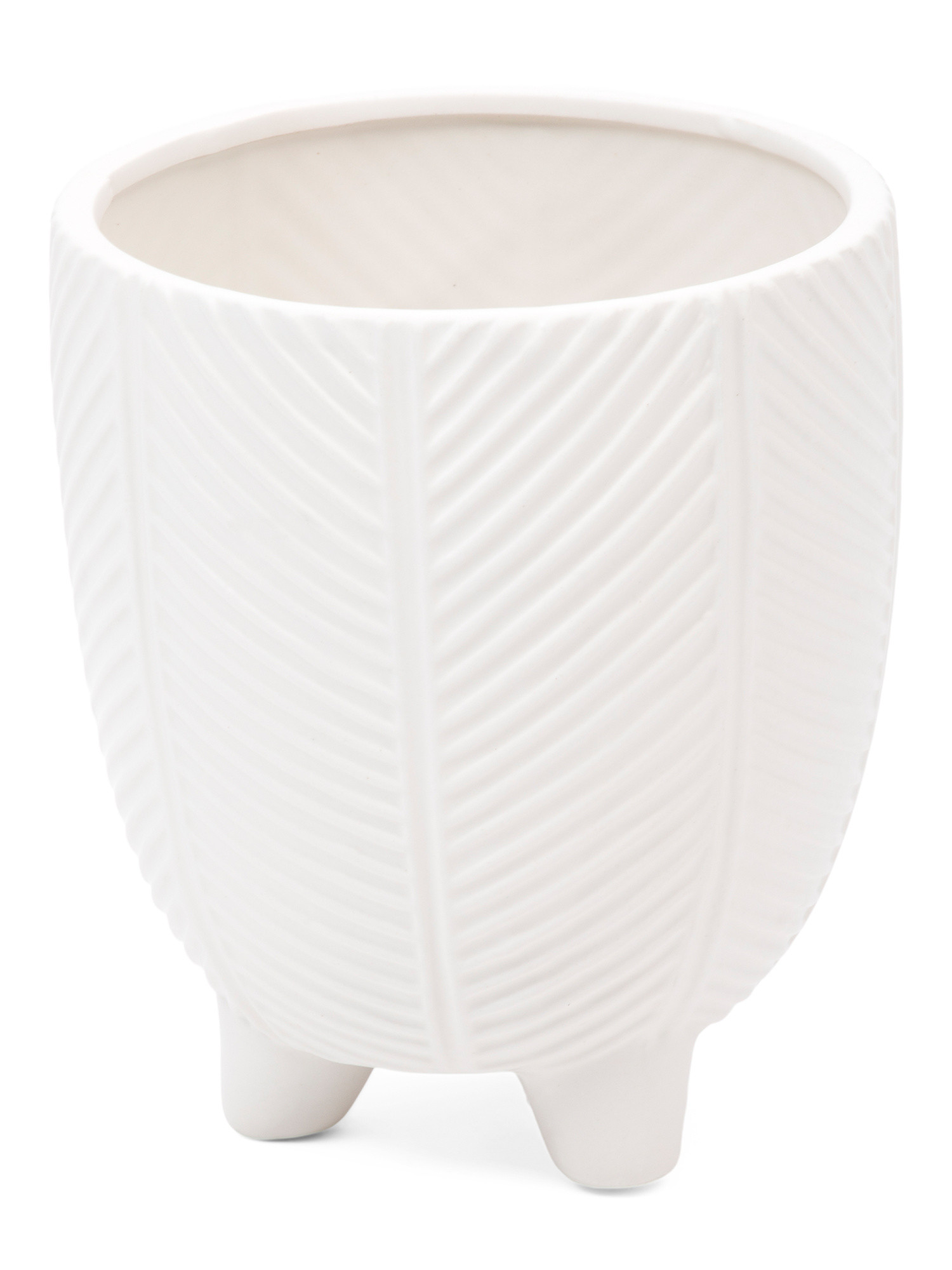 6in  Porcelain Footed Planter | TJ Maxx