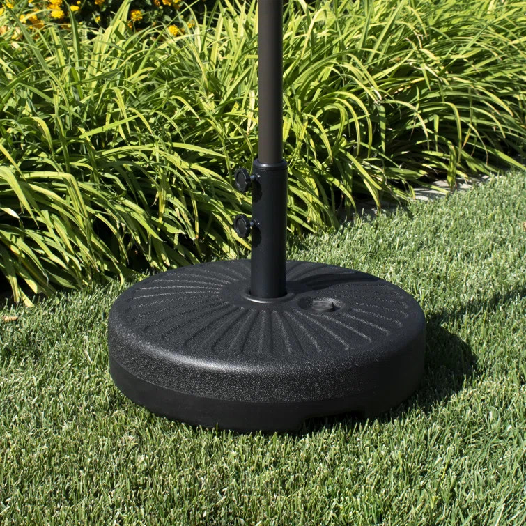 Pierpoint 50lb Round Hard Plastic Free Standing Umbrella Base | Wayfair North America