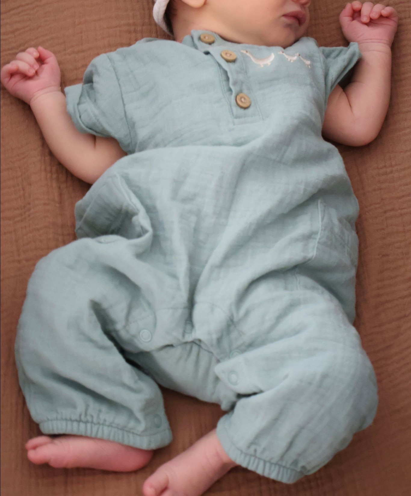 Newborn/Infant/Toddler Oliver Green Romper - perfect for spring

#LTKKids #LTKmomlife #LTKBaby