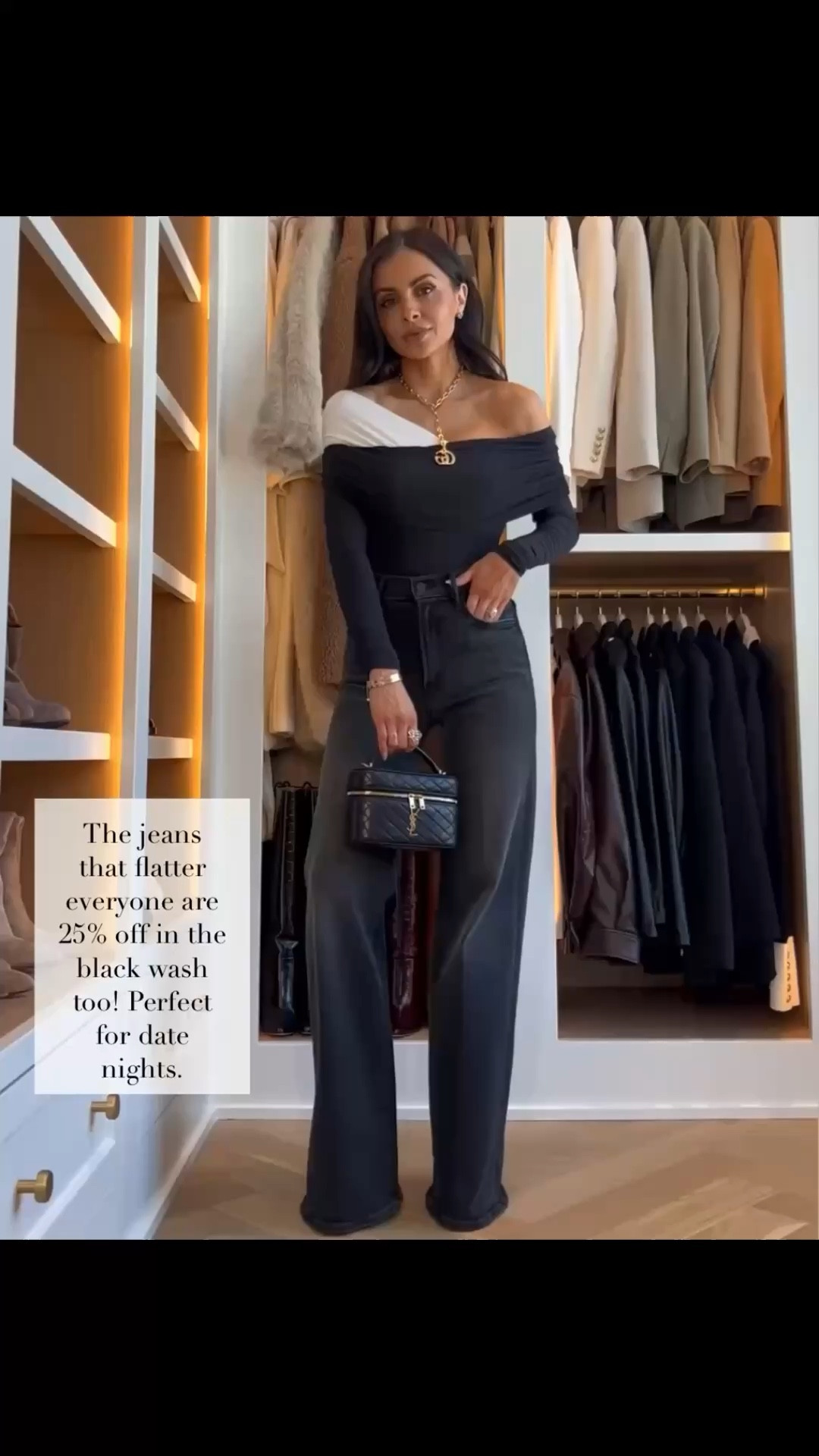 The jeans that flatter everyone are 25% OFF right now and now come in a black wash too. Such a perfect go to for date night and so easy to dress up or down for any spring plans.

Mother Hustler Roller Sneak jeans - wearing a 23 runs TTS

miamiamine flattering jeans sale date night outfit Mother Hustler jeans black wash denim chic spring outfits elevated casual style wardrobe staple

#LTKPetite #LTKOver40 #LTKSaleAlert