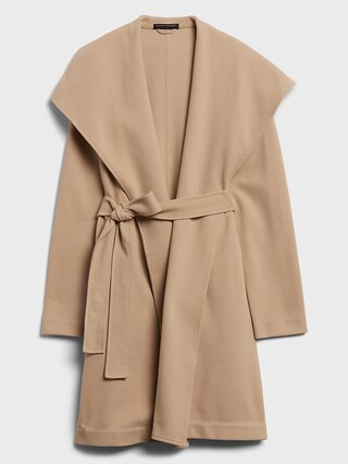 Long Wrap Jacket | Banana Republic Factory
